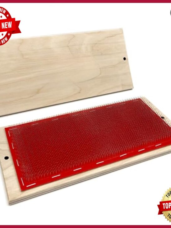 Professional Hair Extension Drawing Mat with Wooden Base, 30x13cm main image 5